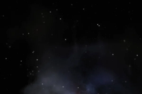 Campo Estelar Espacio Galaxia Con Nebulosa Colorida Fondo Ciencia Ficción —  Fotos de Stock