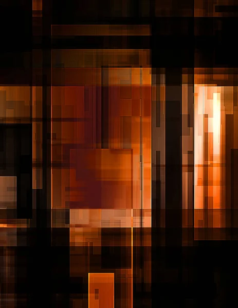다채롭고 기하학적 형태의 비율이다 레이아웃의 디지털 일러스트 디자인 템플릿 — 스톡 사진