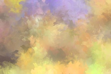 Renkli fırça darbelerinin soyut arkaplanı. fırçalanmış canlı duvar kağıdı. resmedilmiş sanat eseri. Eşsiz ve yaratıcı illüstrasyon.