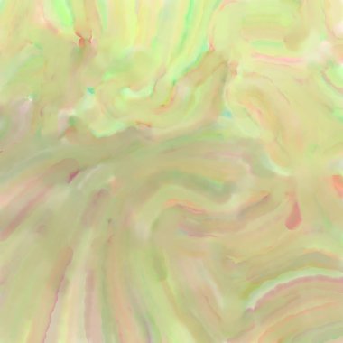 Pastel renklerde suluboya resim. Poster, duvar sanatı, afiş, kart, kitap kapağı ya da ambalaj için rahatlatıcı kompozisyonun yumuşak renkli çizimi. Modern fırça darbeleri resim.