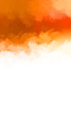 Renkli fırça darbelerinin 2D çizimi. Dekoratif desenli resim. canlı boya desenli arkaplan.