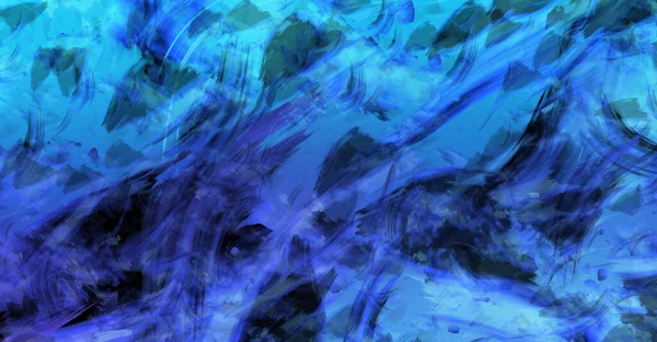 Modern sanat. Taranmış Boyalı Soyut Arkaplan. Fırça darbesi ile boyanmış. Boya darbeleri. 2B Görüntü