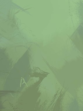 Kaotik resim. Taranmış Boyalı Soyut Arkaplan. Fırça darbesi ile boyanmış. Sanatsal canlılık ve renkli duvar kağıdı.