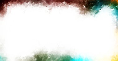 Modern sanat. Taranmış Boyalı Soyut Arkaplan. Fırça darbesi ile boyanmış. Boya darbeleri. 2B Görüntü