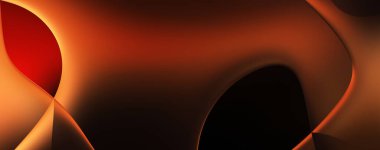 Soyut arkaplan. Değişken renk değişim dalgaları, dinamik hareketlerle. Işık dalgalarının neon renkli soyut tasarımı. Duvar kağıdı, afiş, arkaplan, kart, kitap illüstrasyonu, web sitesi.