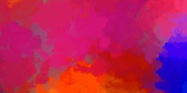 Renkli fırça darbelerinin soyut arkaplanı. fırçalanmış canlı duvar kağıdı. resmedilmiş sanat eseri. Eşsiz ve yaratıcı illüstrasyon.