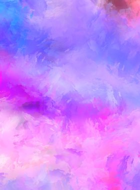 Sanatsal soyut arkaplan. Doku boyalı duvar kağıdı. Boya darbeleriyle yaratıcı bir illüstrasyon. Fırça desenli resim.