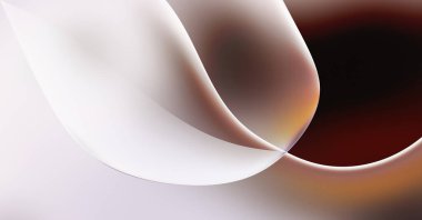 Soyut arkaplan. Değişken renk değişim dalgaları, dinamik hareketlerle. Işık dalgalarının neon renkli soyut tasarımı. Duvar kağıdı, afiş, arkaplan, kart, kitap illüstrasyonu, web sitesi.