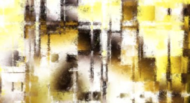 Modern sanat. Renkli çağdaş sanat eserleri. Renkli boya darbeleri. Soyut arkaplanda fırça darbeleri. Fırça boyası. Eşsiz duvar sanatı.