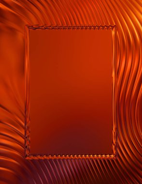 Soyut çerçeveli arkaplan. Renkli, canlı, dalgalı bir duvar kağıdı. Merkezi çerçeveli yaratıcı grafik 2d çizim. Dinamik şekilli modaya uygun sıvı örtüsü.