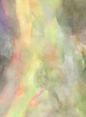 2D çizim. Sanatsal arkaplan resmi. Tablo üzerinde soyut resim. Çağdaş sanat. El yapımı resim. Renkli doku. Modern sanat eserleri. Yüzeyde suluboya fırça darbeleriyle boyama.