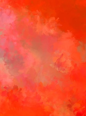 Renkli fırça darbelerinin 2D çizimi. Dekoratif desenli resim. canlı boya desenli arkaplan.