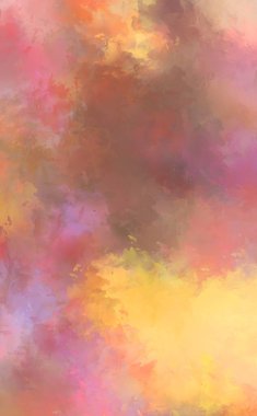 Taranmış Boyalı Soyut Arkaplan. Fırça darbesi ile boyanmış. Sanatsal canlılık ve renkli duvar kağıdı.