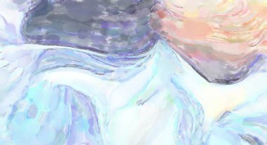 Suluboya fırça darbeleri. Modern sanat. Soyut doku. 2D çizim. Yüzeyde etkileyici el yapımı suluboya. Renkli bir fon. Çok renkli arkaplan. Çağdaş duvar sanatı. 