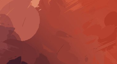 Fırça darbesi ile boyanmış. Sanatsal canlılık ve renkli duvar kâğıdı. Kaotik resim. Taranmış Boyalı Soyut Arkaplan. 