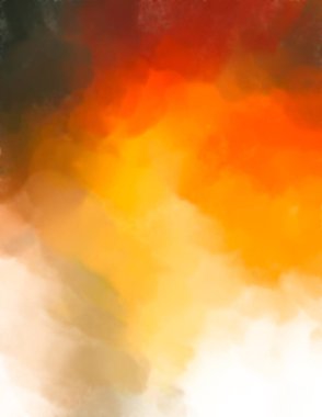 Soyut doku. Yüzeyde etkileyici el yapımı suluboya. Suluboya fırça darbeleri. Modern sanat. Çok renkli arkaplan. Çağdaş duvar sanatı. Renkli bir fon. 2d illüstrasyon.