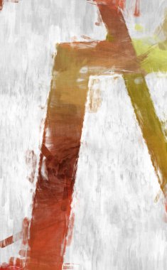 Soyut arkaplanda pürüzlü fırça darbeleri. Fırça boyası. Renkli boya darbeleri. Eşsiz duvar sanatı. Tuvaldeki modern sanat. Renkli çağdaş sanat eserleri. 