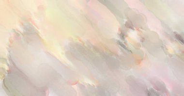 Poster, duvar sanatı, afiş, kart, kitap kapağı veya ambalaj için pastel renkli suluboya resim. Alkol mürekkebini andıran rahatlatıcı fırça darbelerinin modern resmi.