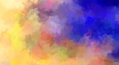 Modern sanat. Taranmış Boyalı Soyut Arkaplan. Fırça darbesi ile boyanmış. Boya darbeleri. 2B Görüntü.