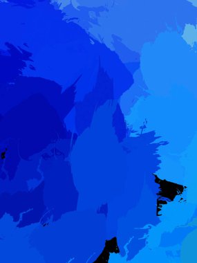 Duvar sanatı Eşsiz ve yaratıcı illüstrasyon. Fırça darbesi ile boyanmış. Renkli fırça darbelerinin soyut arkaplanı. Fırçalanmış canlı duvar kâğıdı. Boyalı sanatsal yaratım.