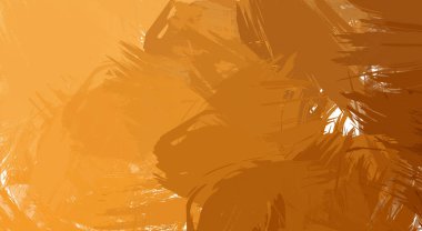 Renkli fırça darbelerinin 2B çizimi. Dekoratif doku resmi. Canlı boya desenli arka plan. Kaotik fırça darbeleri resim.