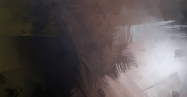 Renkli fırça darbelerinin soyut arkaplanı. fırçalanmış canlı duvar kağıdı. resmedilmiş sanat eseri. Eşsiz ve yaratıcı illüstrasyon.