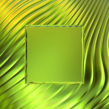 Soyut çerçeveli arkaplan. Renkli, canlı, dalgalı bir duvar kağıdı. Merkezi çerçeveli yaratıcı grafik 2d çizim. Dinamik şekilli modaya uygun sıvı örtüsü.