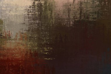 Çapraz vahşi fırça darbeleriyle arka plan. Renkli ve canlı bir tasvir. Boyalı sanat. Yaratıcı soyut resim.