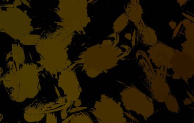 Vahşi fırça darbeleriyle yaratıcı soyut resim. Artistik fırça darbeleriyle donatılmış. Renkli ve canlı bir tasvir. Boyalı sanat.