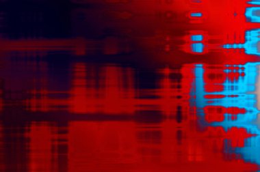 Soyut arkaplan. Yaşlanmış grunge dokusunda geometrik elementler. Farklı renk desenli grafiksel illüstrasyon.