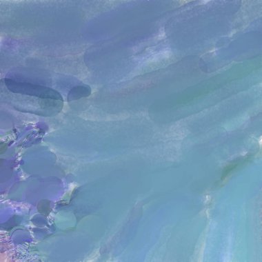 Çağdaş sanat. El işçiliğinin renkli dokusu. Modern resim. Yüzeyde suluboya vuruşlar. Sanatsal arkaplan resmi. Tablo üzerinde soyut resim. Fırça darbeleri. 