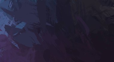 Fırça darbesi ile boyanmış. Sanatsal canlılık ve renkli duvar kâğıdı. Kaotik resim. Taranmış Boyalı Soyut Arkaplan. 