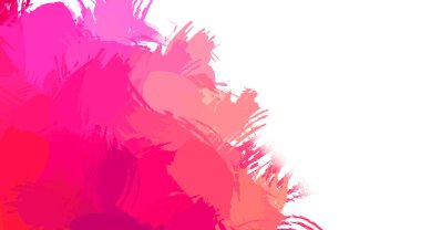 Taranmış Boyalı Soyut Arkaplan. Vahşi kaotik fırça darbeleri. Boya darbeleri. 2D İllüstrasyon. Fırça darbeli resim. 