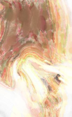 Modern fırça darbeleri. Pastel renklerde suluboya resim. Poster, duvar sanatı, afiş, kart, kitap kapağı veya ambalaj için sakinleştirici kompozisyonun yumuşak renkli çizimi. 