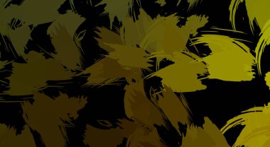 Canlı fırça darbeleriyle boyanmış. Renkli desenli resim. Fırçalanmış duvar kağıdını boya.