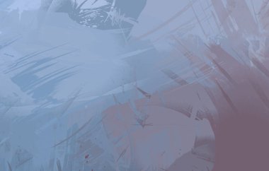 Renkli fırça darbelerinin soyut arkaplanı. fırçalanmış canlı duvar kağıdı. resmedilmiş sanat eseri. Eşsiz ve yaratıcı illüstrasyon.