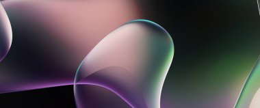 Soyut arkaplan. Değişken renk değişim dalgaları, dinamik hareketlerle. Işık dalgalarının neon renkli soyut tasarımı. Duvar kağıdı, afiş, arkaplan, kart, kitap illüstrasyonu, web sitesi.