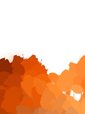 Taranmış Boyalı Soyut Arkaplan. Vahşi kaotik fırça darbeleri. Boya darbeleri. 2D İllüstrasyon. Fırça darbeli resim. 