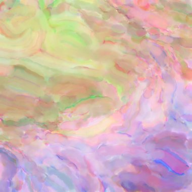 El yapımı sürreal soyut desenli suluboya. Modern sanatsal resim. 2D çizim. Arkaplan boyası karışımı. Yaratıcı duvar sanatı. Çağdaş sanat.