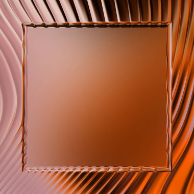 Soyut çerçeveli arkaplan. Renkli, canlı, dalgalı bir duvar kağıdı. Merkezi çerçeveli yaratıcı grafik 2d çizim. Dinamik şekilli modaya uygun sıvı örtüsü.