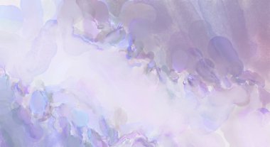 2D çizim. Sanatsal arkaplan resmi. Tablo üzerinde soyut resim. Çağdaş sanat. El yapımı resim. Renkli doku. Modern sanat eserleri. Yüzeyde suluboya fırça darbeleriyle boyama.