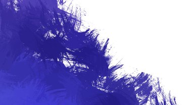 Taranmış Boyalı Soyut Arkaplan. Vahşi kaotik fırça darbeleri. Boya darbeleri. 2D İllüstrasyon. Fırça darbeli resim. 