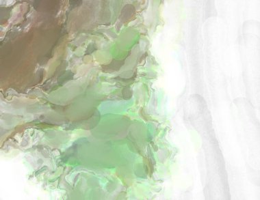 2D çizim. Sanatsal arkaplan resmi. Tablo üzerinde soyut resim. Çağdaş sanat. El yapımı resim. Renkli doku. Modern sanat eserleri. Yüzeyde suluboya fırça darbeleriyle boyama.