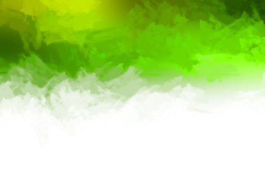 Renkli fırça darbelerinin 2D çizimi. Dekoratif desenli resim. canlı boya desenli arkaplan.