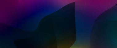 Soyut arkaplan. Renkli dalgalı tasarım duvar kağıdı. yaratıcı grafik 2D çizim. Dinamik şekilli modaya uygun sıvı örtüsü.