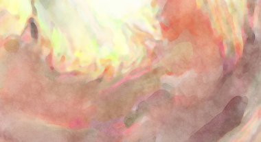 2D çizim. Sanatsal arkaplan resmi. Tablo üzerinde soyut resim. Çağdaş sanat. El yapımı resim. Renkli doku. Modern sanat eserleri. Yüzeyde suluboya fırça darbeleriyle boyama.