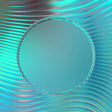 Soyut çerçeveli arkaplan. Renkli, canlı, dalgalı bir duvar kağıdı. Merkezi çerçeveli yaratıcı grafik 2d çizim. Dinamik şekilli modaya uygun sıvı örtüsü.