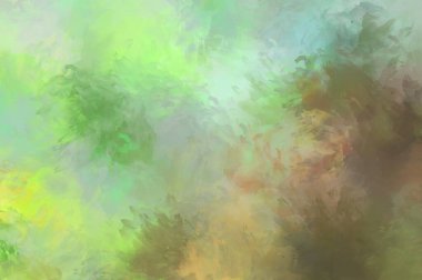 Sanatsal soyut arkaplan. Doku boyalı duvar kağıdı. Boya darbeleriyle yaratıcı bir illüstrasyon. Fırça desenli resim.