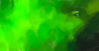 Çağdaş sanat. El yapımı resim. Modern sanat eserleri. Yüzeyde suluboya fırça darbeleriyle resim yapmak. 2D çizim. Sanatsal arkaplan resmi. Tablo üzerinde soyut resim. Renkli doku.