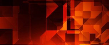 Soyut geometrik duvar kağıdı. Geometrik renkli şekiller. Çokgen arka plan. Bir teknolojinin dijital illüstrasyonuName.